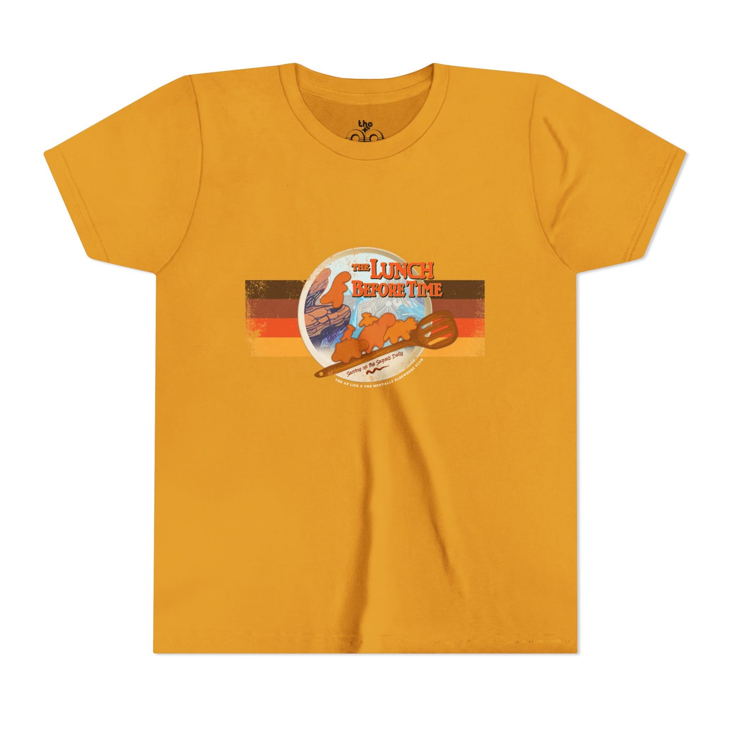 The Lunch Before Time - Serving Up The Sequels Daily - Unisex Youth Short Sleeve Tee - Collab with TMEC