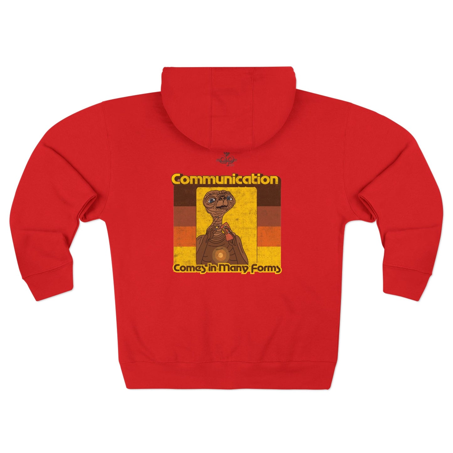 Communication Comes in Many Forms - Adult Unisex Zip Hoodie