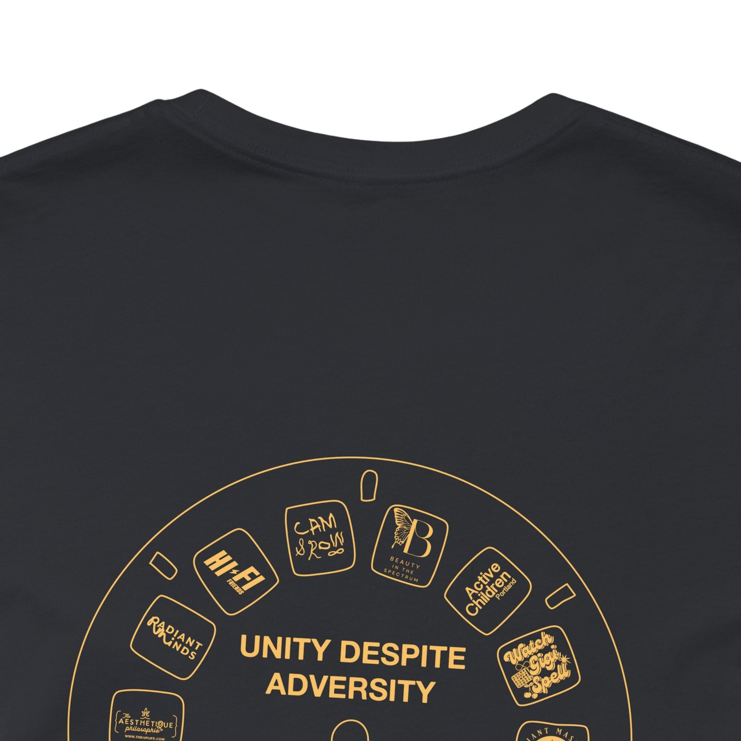 Unity Despite Adversity - Feeding America Fundraiser Tee - Unisex Jersey Short Sleeve Tee