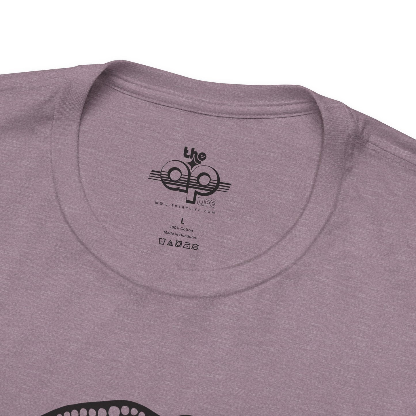 Not A Hugger - Adult Unisex Jersey Short Sleeve Tee - Tuned Out Supply + The AP Life Collab