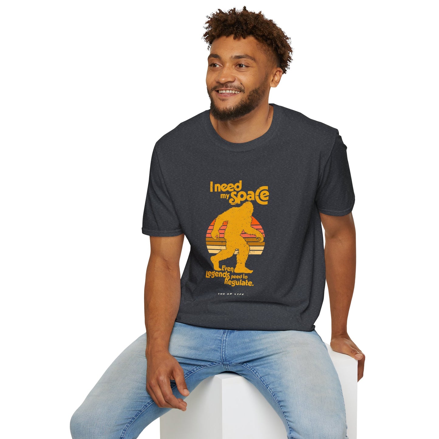 I Need my Space - Even Legends Need to Regulate - Unisex Softstyle T-Shirt