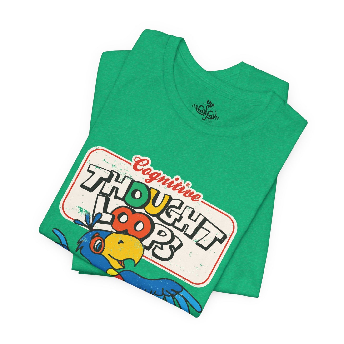 Cognitive Thought Loops - Where the Loop Stops, Nobody Knows - Adult Unisex Jersey Short Sleeve Tee
