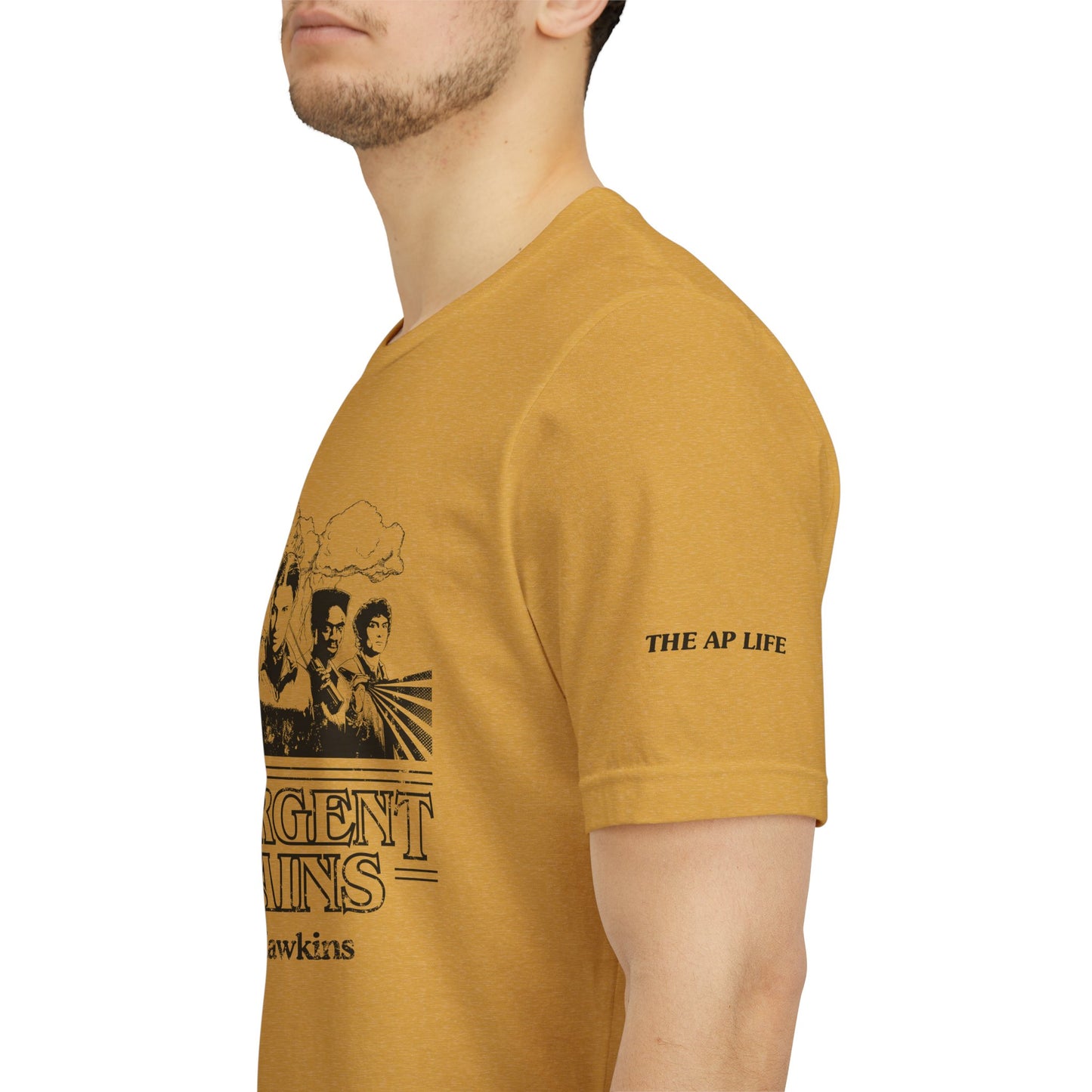 Divergent Brains Saved Hawkins - Adult Unisex Jersey Tee