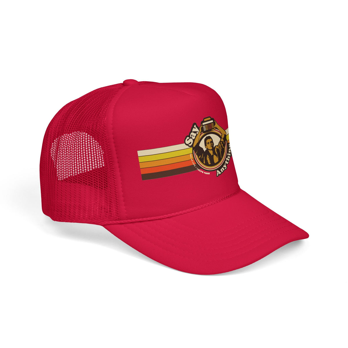 Say Anything - AAC - Lilly's Voice + The AP Life Collab - Foam Trucker Hat
