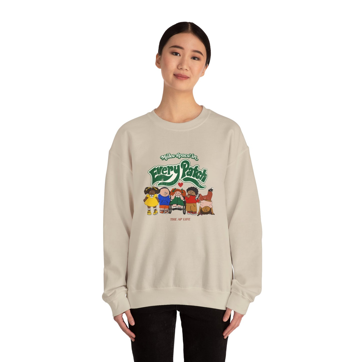 Make Room in Every Patch - Unisex Heavy Blend™ Crewneck Sweatshirt