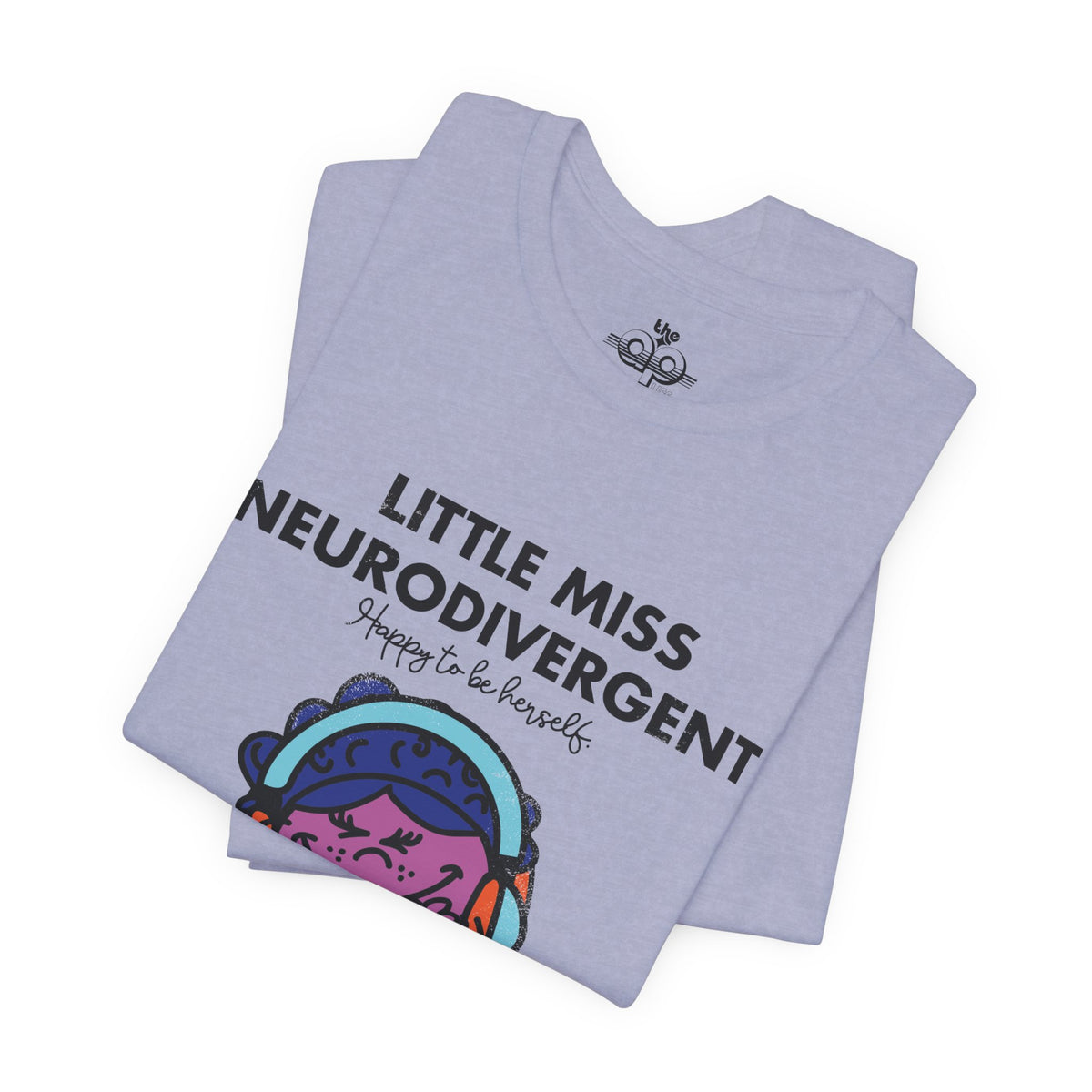 Little Miss Neurodivergent -Adult Unisex Jersey Short Sleeve Tee