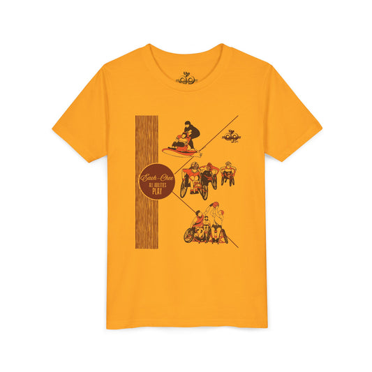 Each-Chee - All Abilities Play - Unisex Youth Short Sleeve Tee