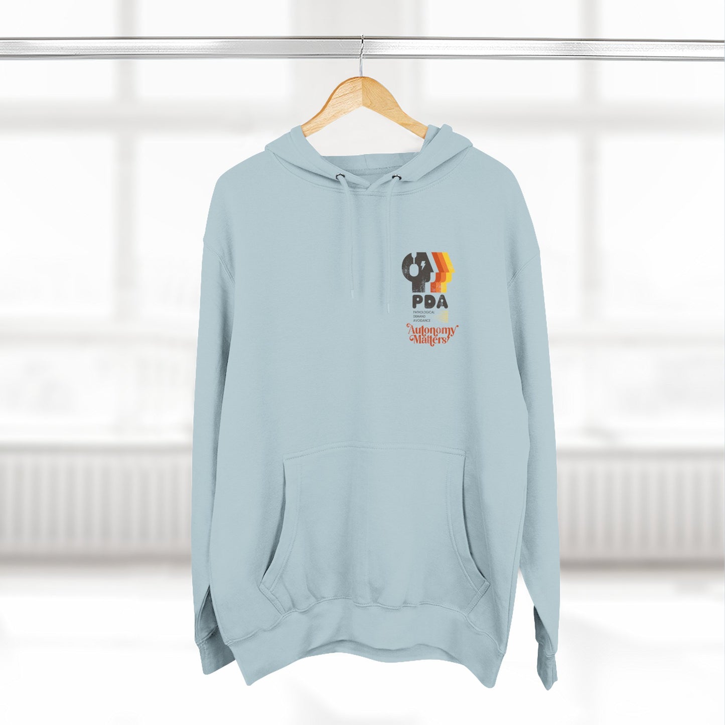 PDA - Pathological Demand Avoidance - Autonomy Matters - Adult Unisex Hoodie