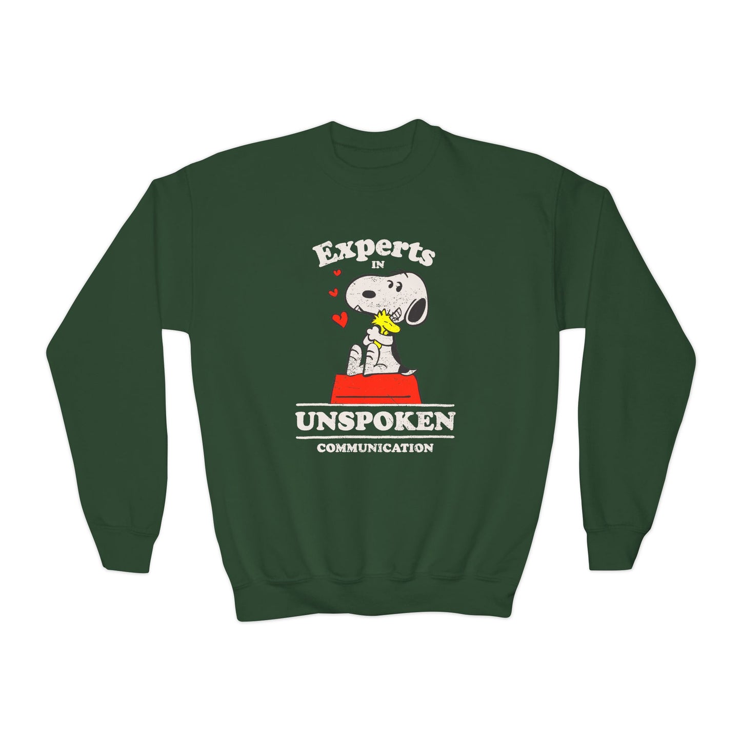 Experts in Unspoken Communication - Youth Crewneck Sweatshirt