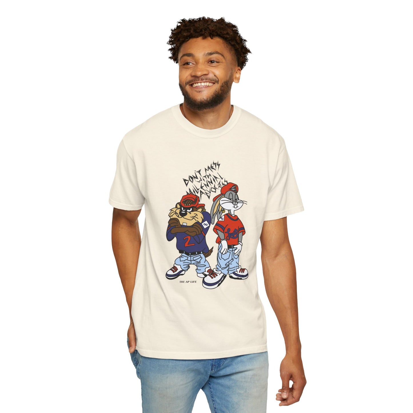 Don't Mess with Millennial Advocates - Bugs & Taz- Comfort Colors Adult Unisex Garment-Dyed T-shirt