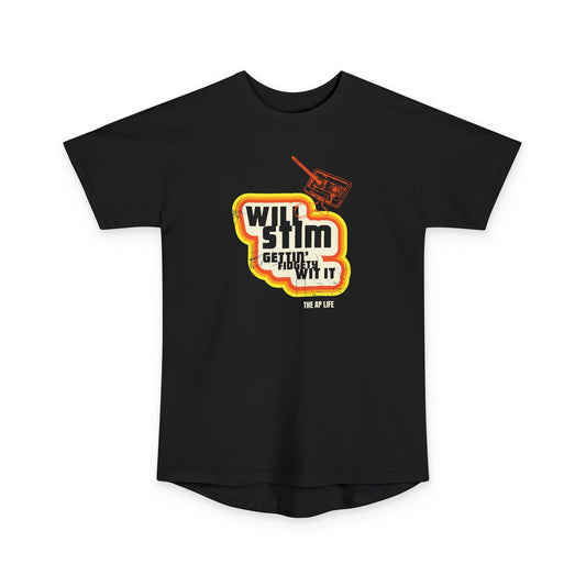 Gettin' Fidgety Wit' It - Adult Unisex Long Body/Tall Fit Tee