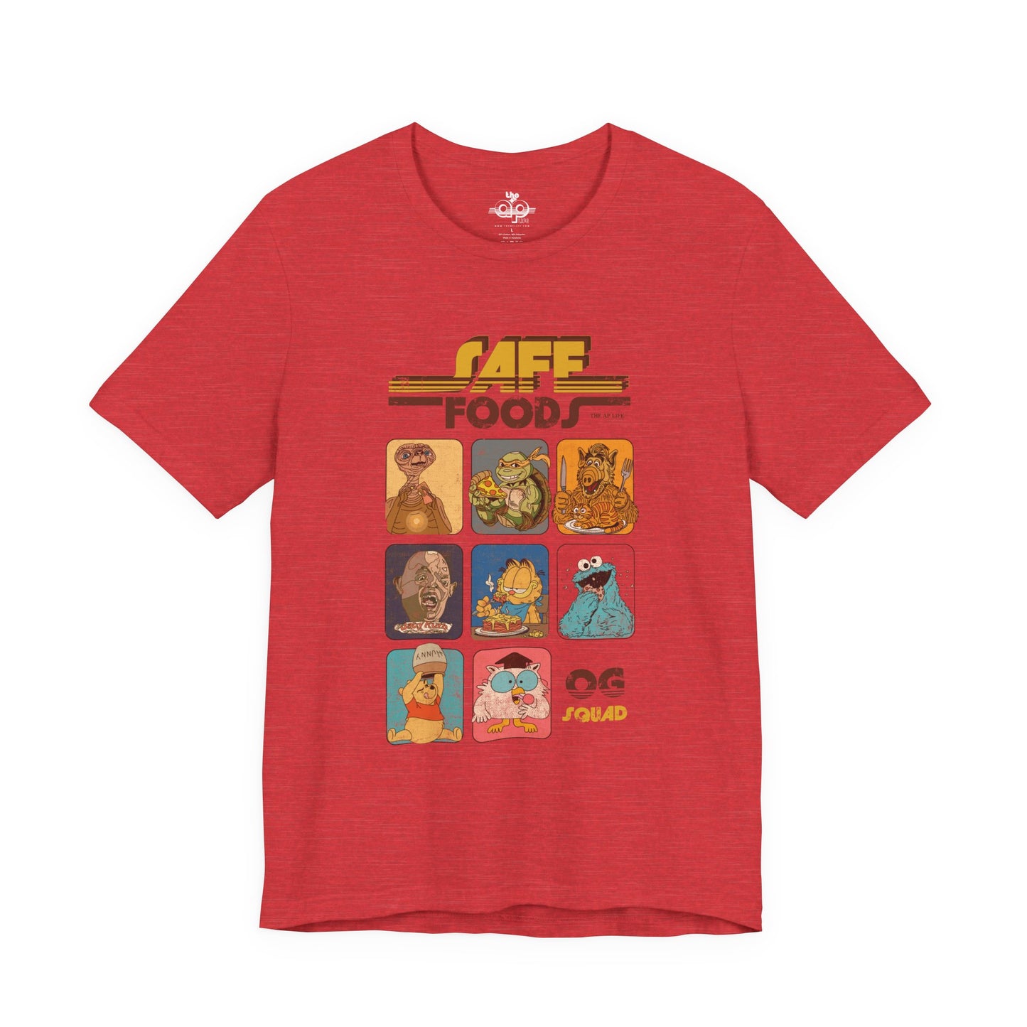 Safe Foods OG Squad - Adult Unisex Jersey Short Sleeve Tee