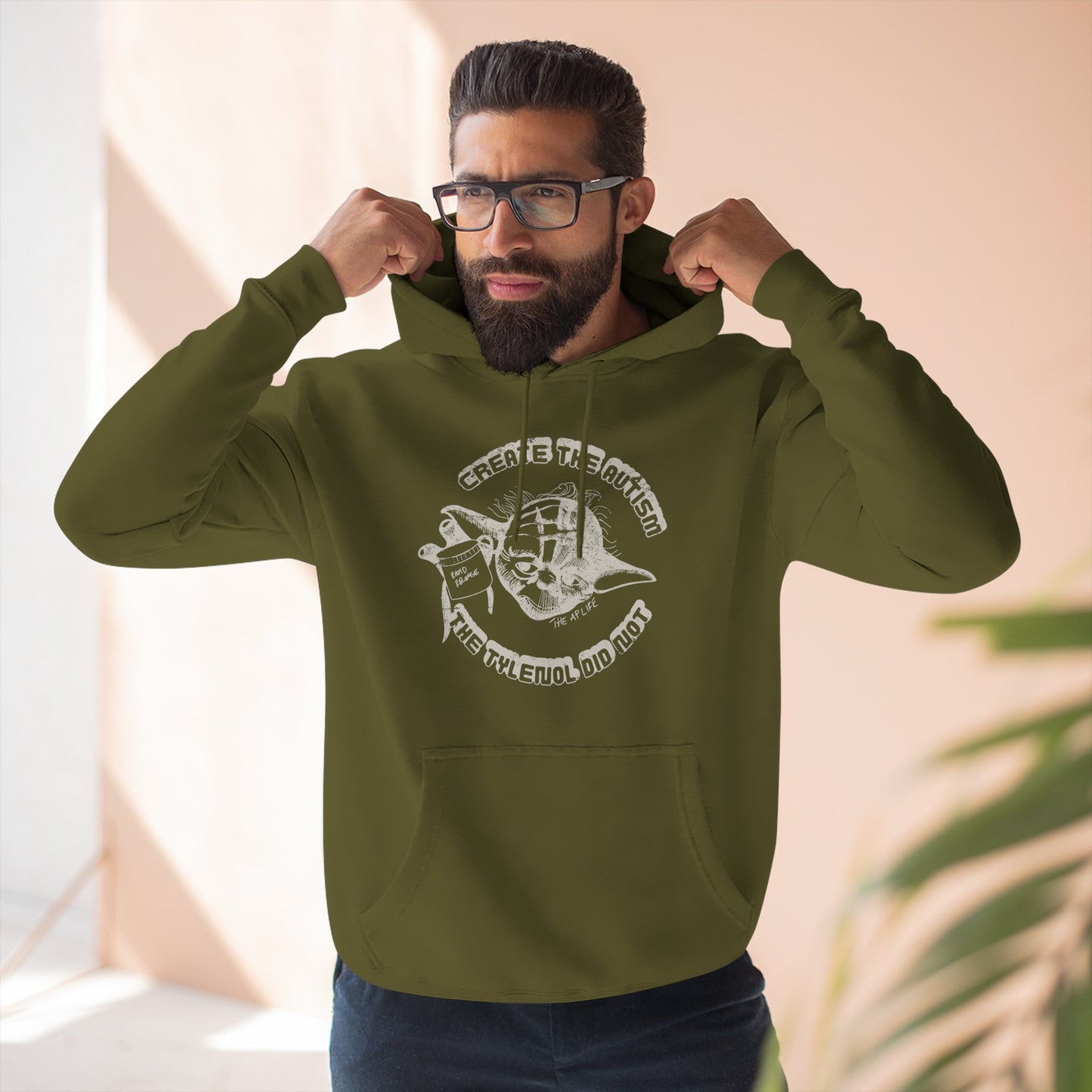Create The Autism, The Tylenol Did Not - Adult Unisex Hoodie