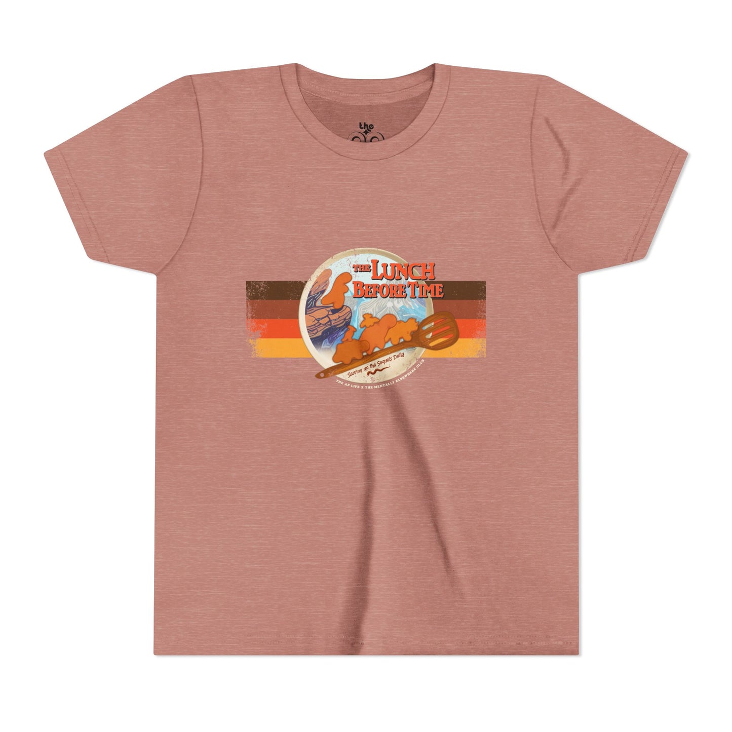 The Lunch Before Time - Serving Up The Sequels Daily - Unisex Youth Short Sleeve Tee - Collab with TMEC