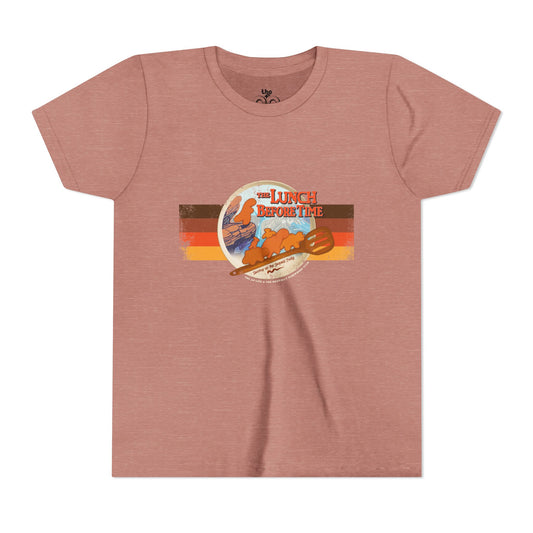 The Lunch Before Time - Serving Up The Sequels Daily - Unisex Youth Short Sleeve Tee - Collab with TMEC