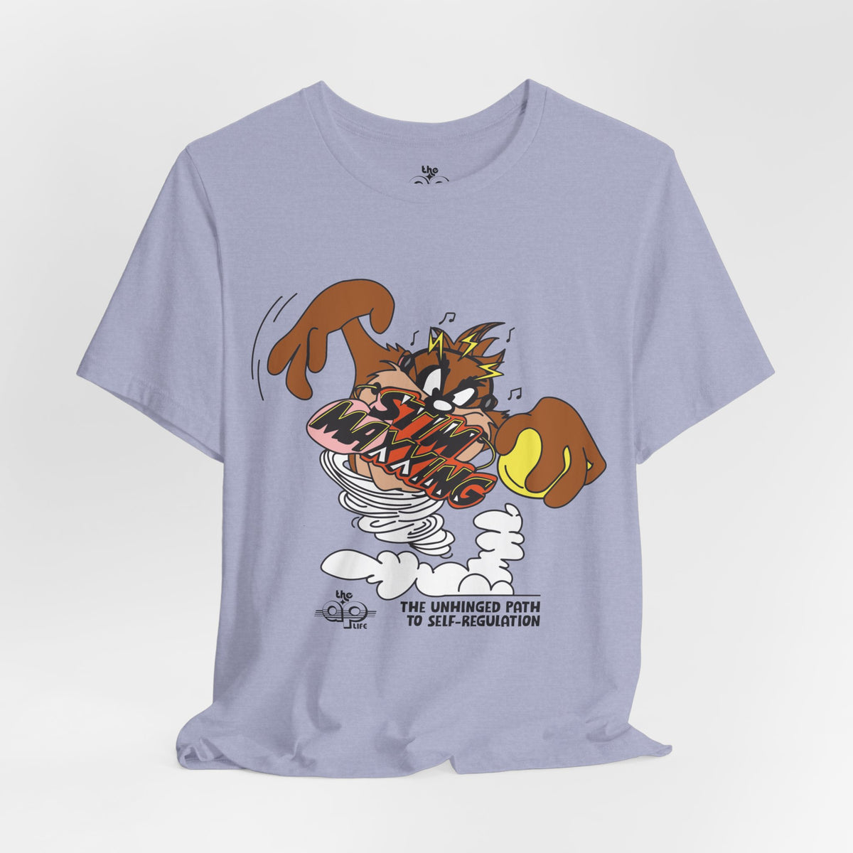 Stim Maxxing - The Unhinged Path to Self-Regulation - Adult Unisex Jersey Short Sleeve Tee