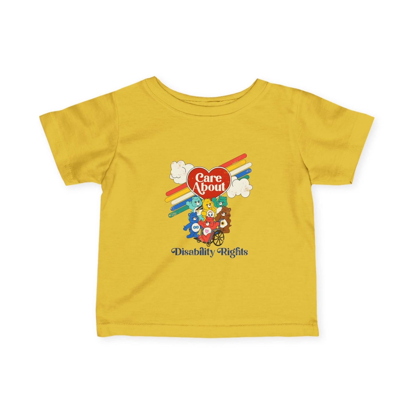 Care About Disability Rights - Baby Infant Fine Jersey Tee