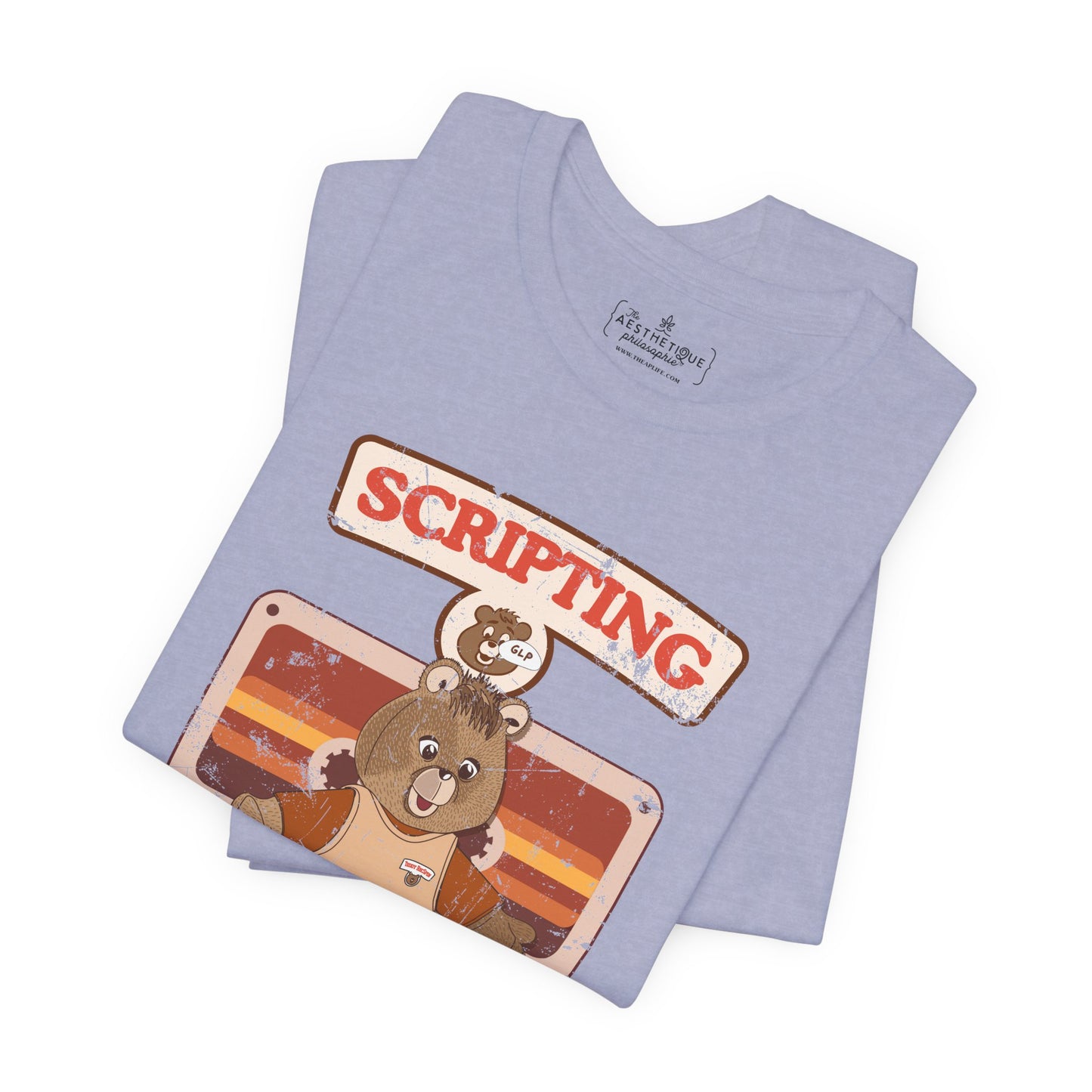 Scripting is Iconic - GLP - Teddy RecSpin - Adult Unisex Jersey Tee