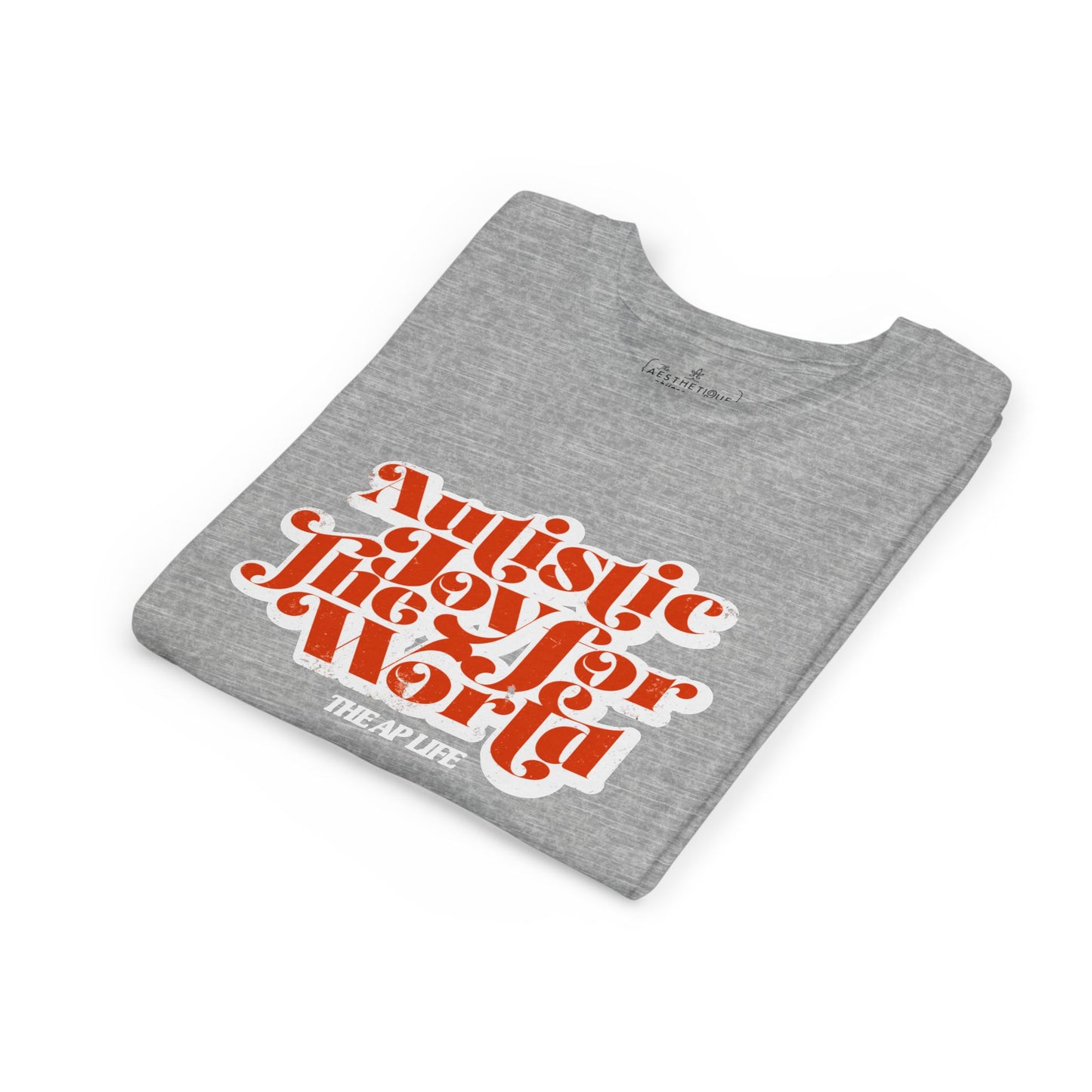 Autistic Joy for the World - Youth Unisex Jersey Tee