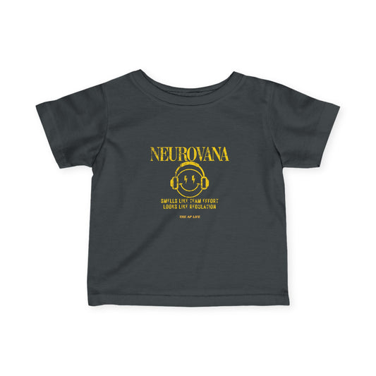 Neurovana - Smells Like Team Effort. Looks Like Regulation - Baby Infant Fine Jersey Tee