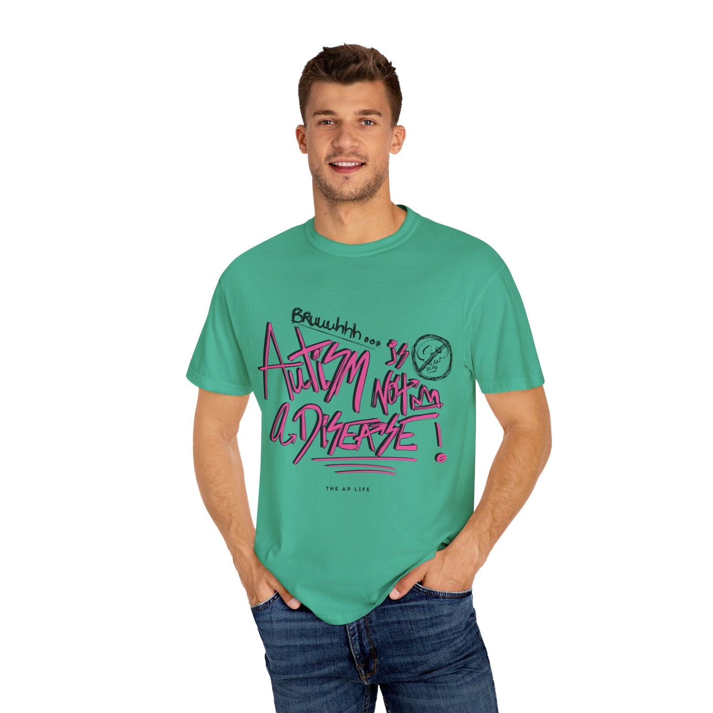 Bruh. Autism is not a Disease - Adult Unisex Cotton Tee