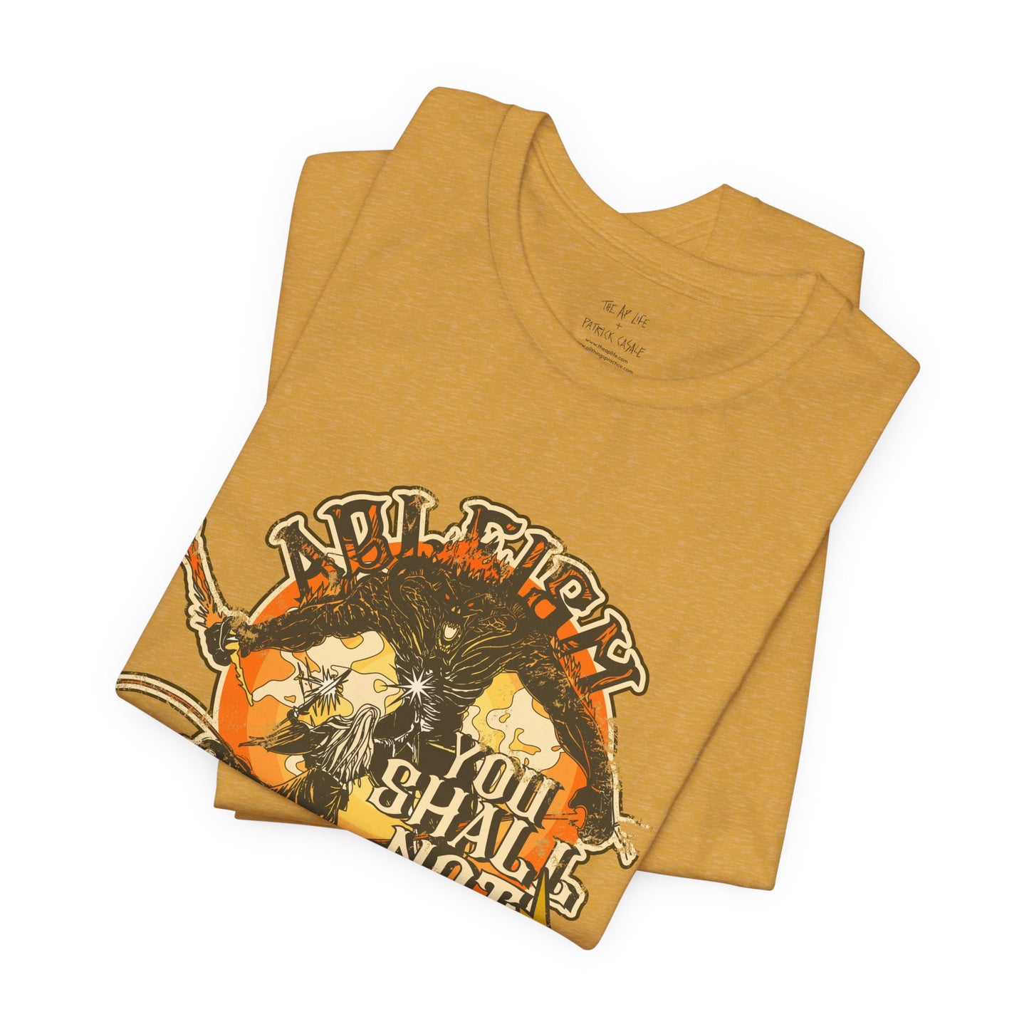 Ableism - You Shall Not Pass - LOTR - Unisex Jersey Short Sleeve Tee