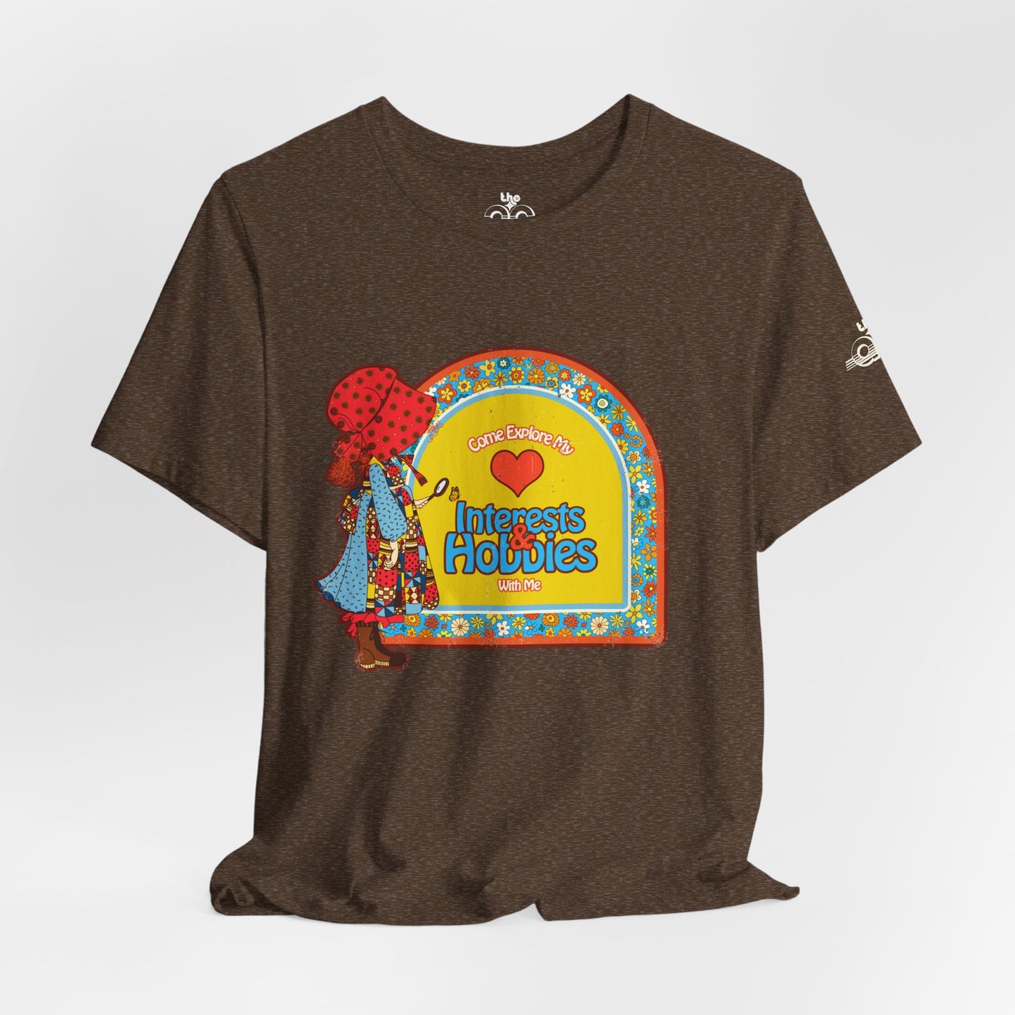 Come Explore My Interests & Hobbies with Me - Adult Unisex Jersey Short Sleeve Tee