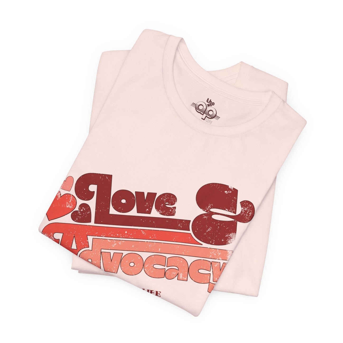 Love & Advocacy - Adult Unisex Jersey Short Sleeve Tee