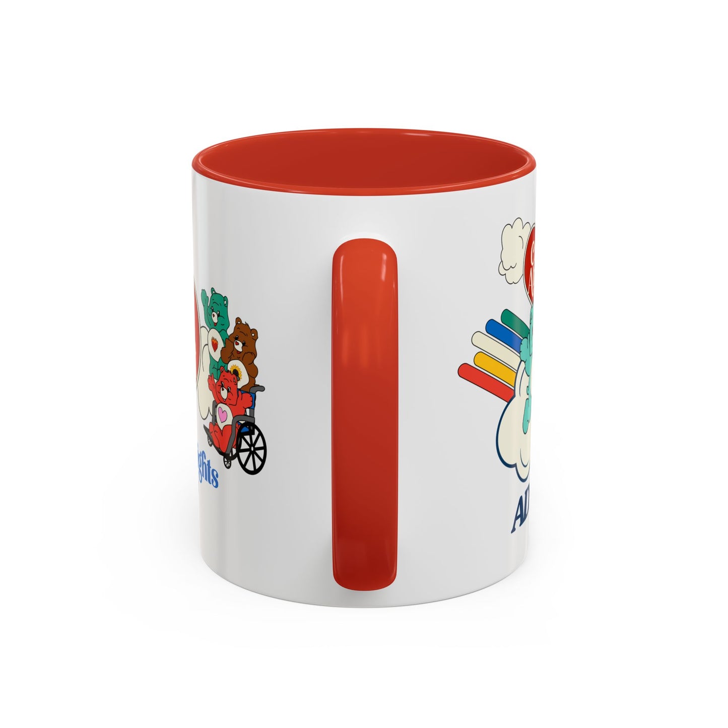 Care About ADHD - Disability Rights Accent Coffee Mug (11, 15oz)