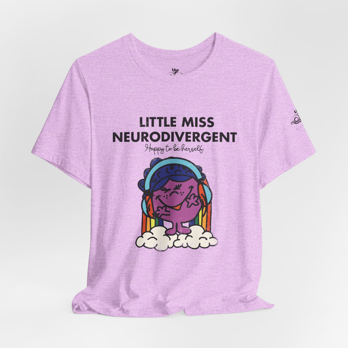 Little Miss Neurodivergent -Adult Unisex Jersey Short Sleeve Tee