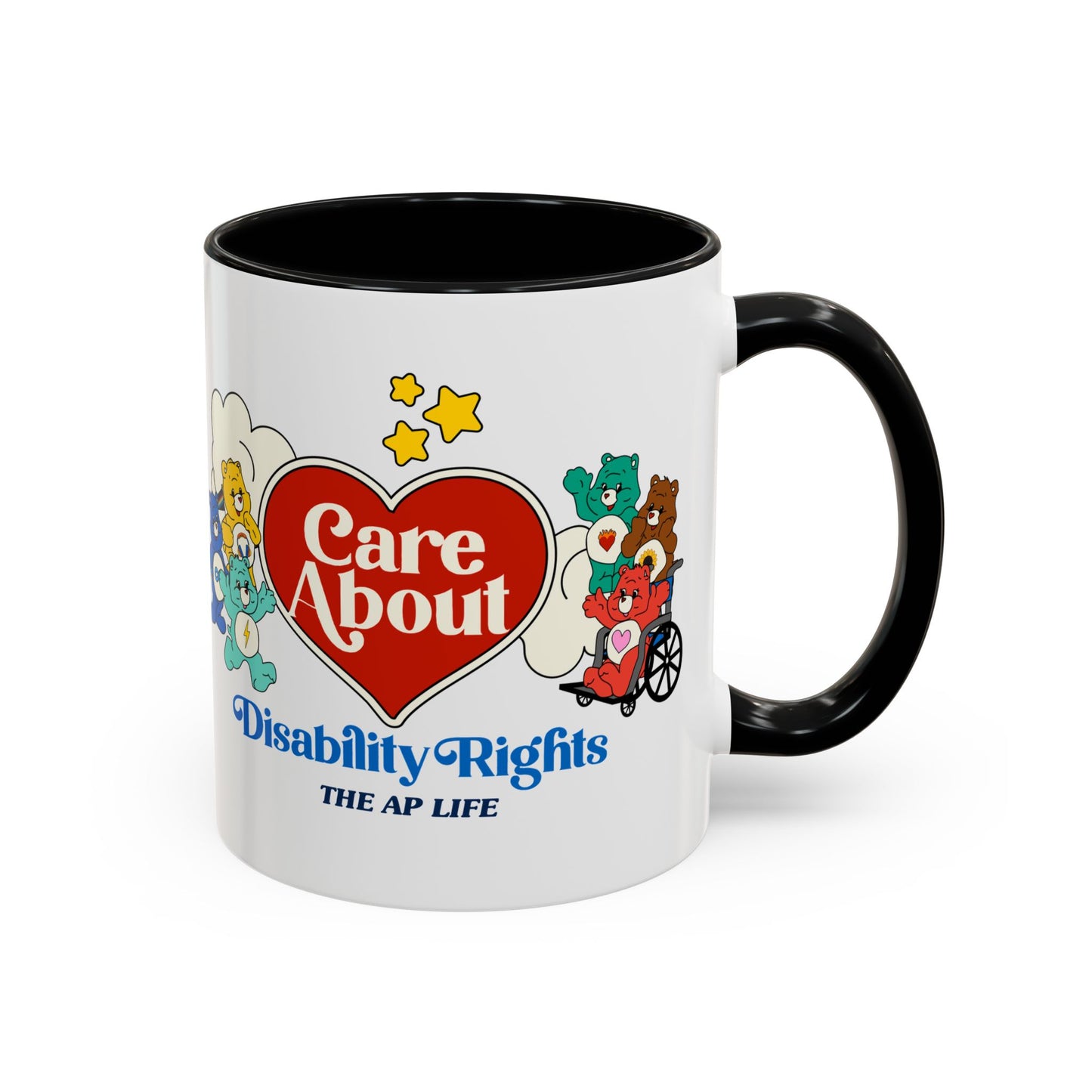 Care About ADHD - Disability Rights Accent Coffee Mug (11, 15oz)