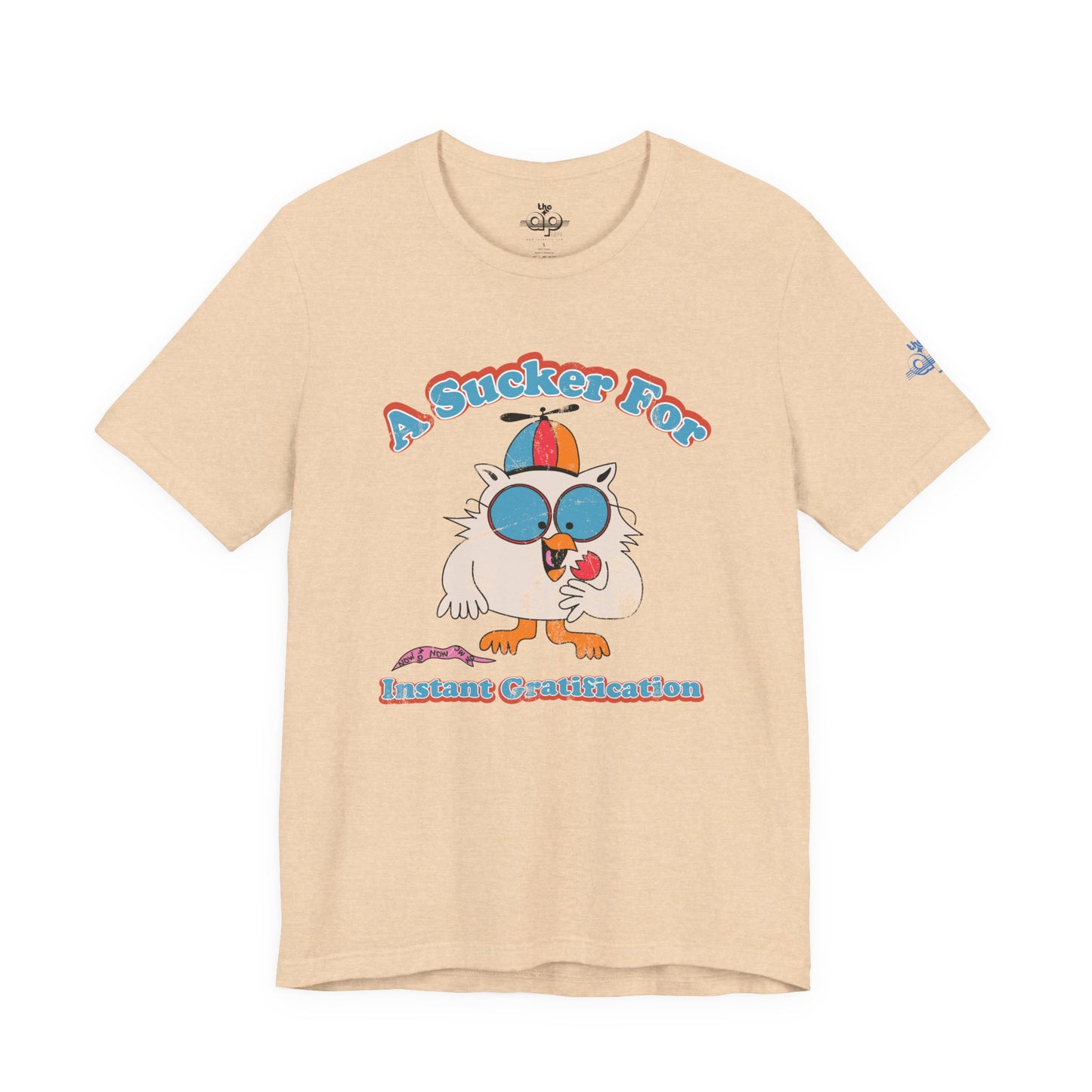 A Sucker for Instant Gratification - Adult Unisex Jersey Short Sleeve Tee