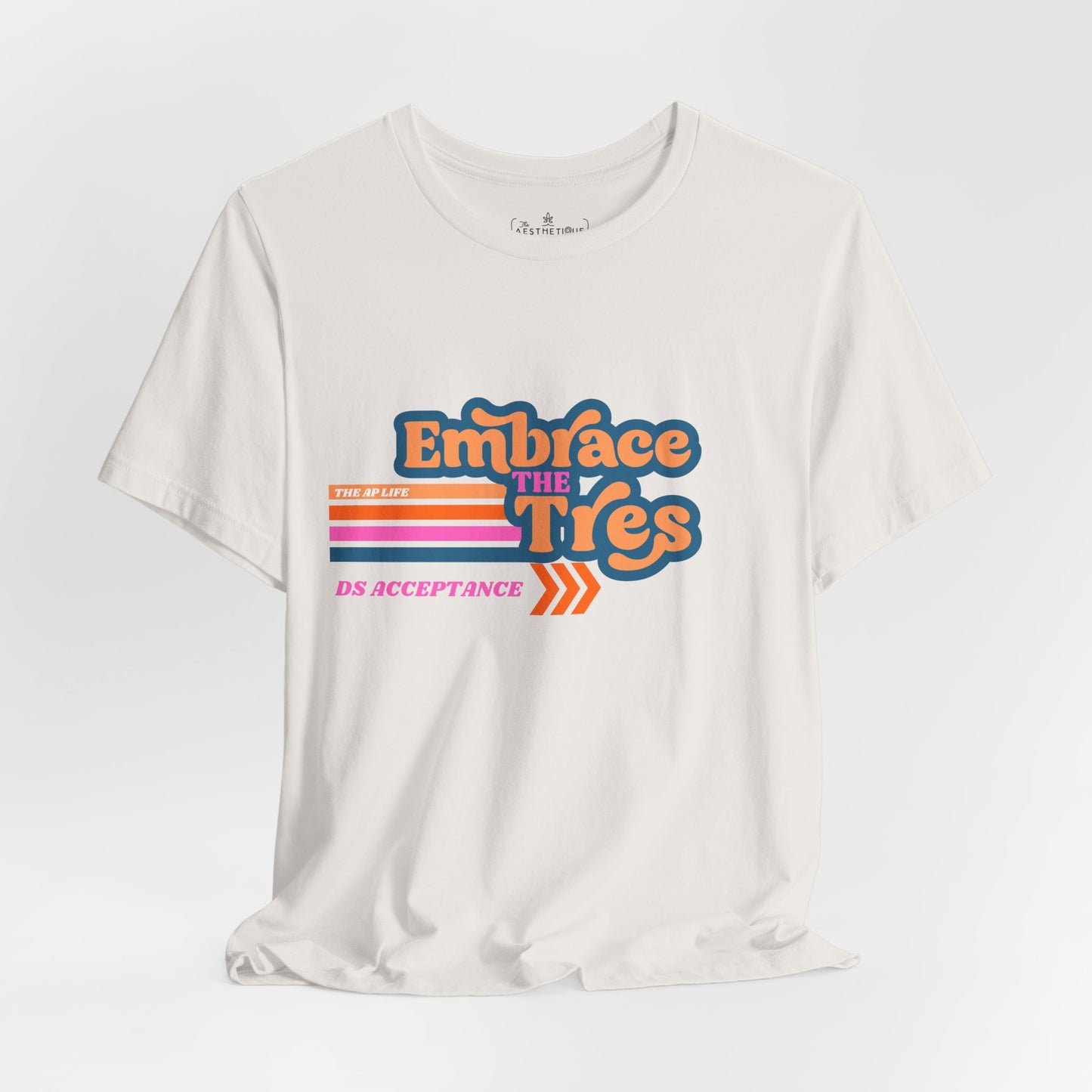 Embrace The Tres DS Awareness - Unisex Jersey Tee