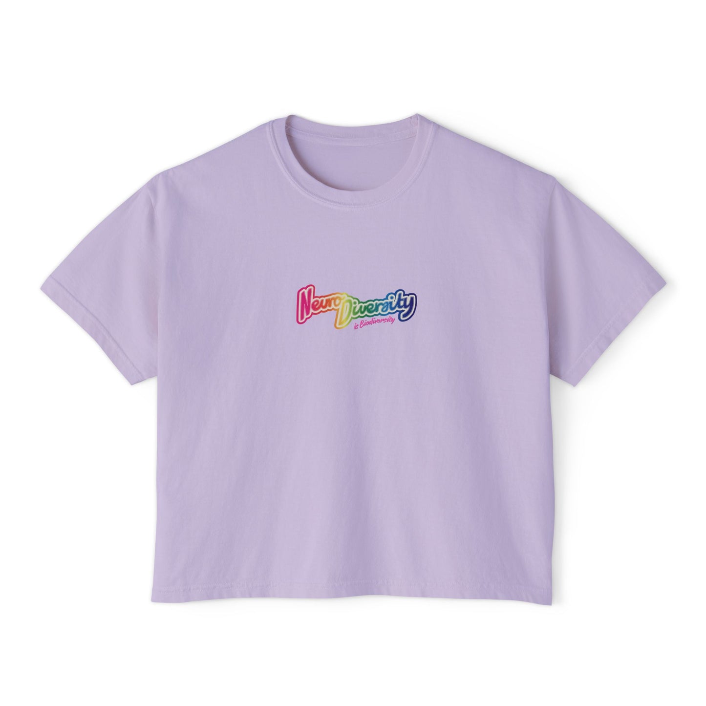 Neurodiversity is Biodiversity - Women's Boxy Tee