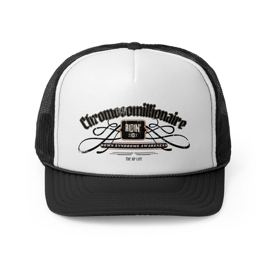 Chromosomillionaire Ridin' 21x3 DS Awareness Trucker Caps