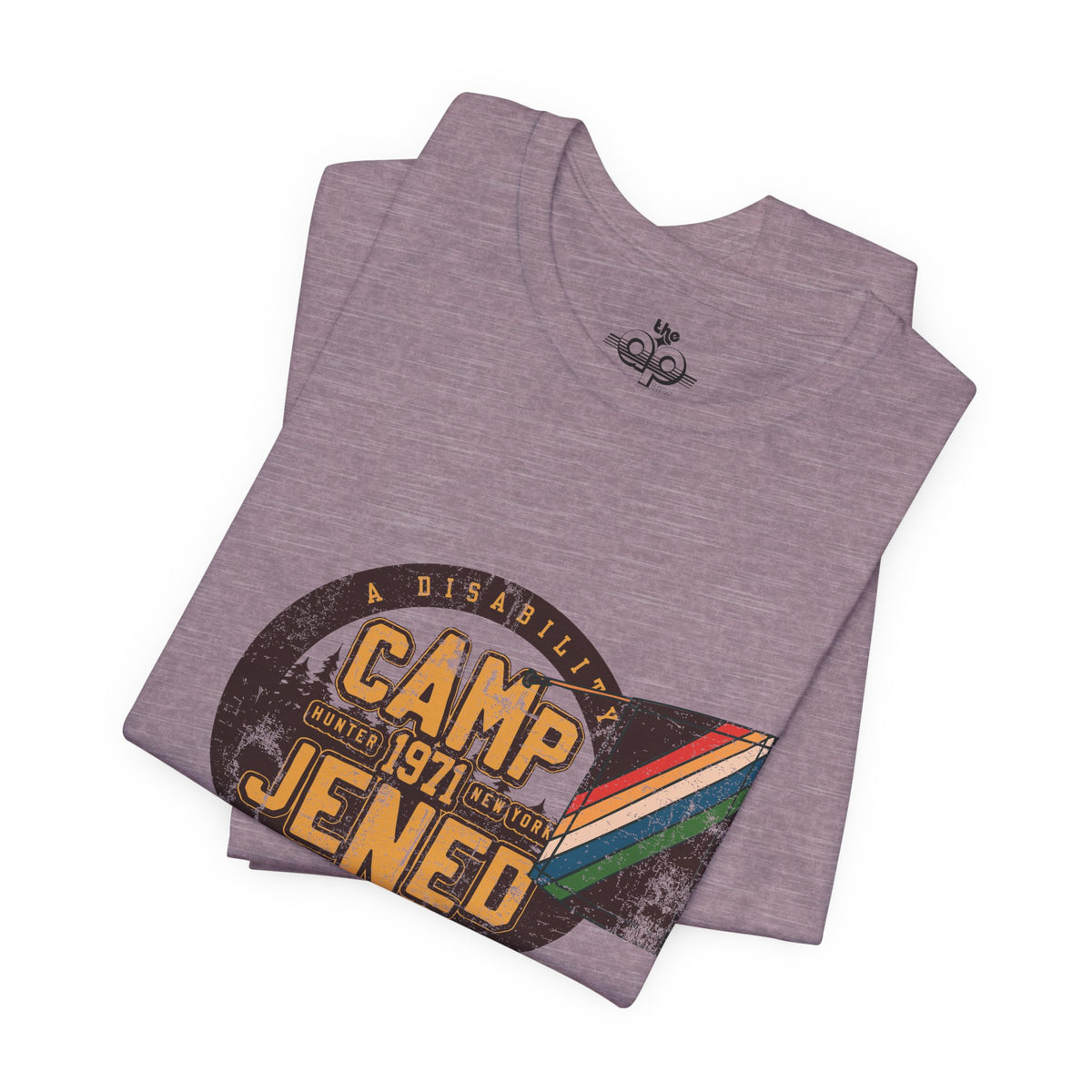 Camp Jened 1971 - A Disability Revolution - Adult Unisex Jersey Short Sleeve Tee