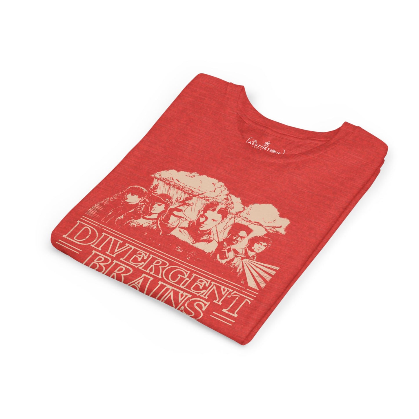 Divergent Brains Saved Hawkins - Unisex Youth Jersey Tee