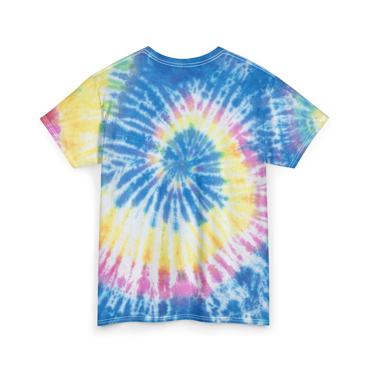 Not A Hugger - Respect the Vibe - Adult Unisex Tie Dye Cotton Tee - Tuned Out Supply + The AP Life Collab