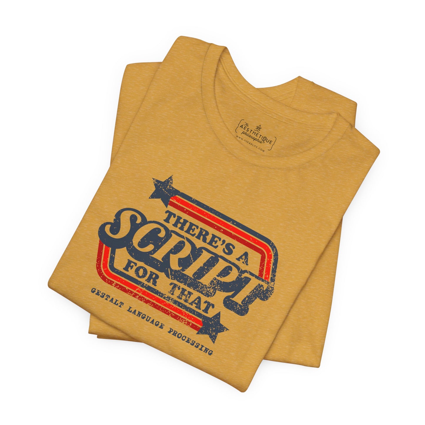 Vintage Script Graphic Tee - Perfect for Casual Wear