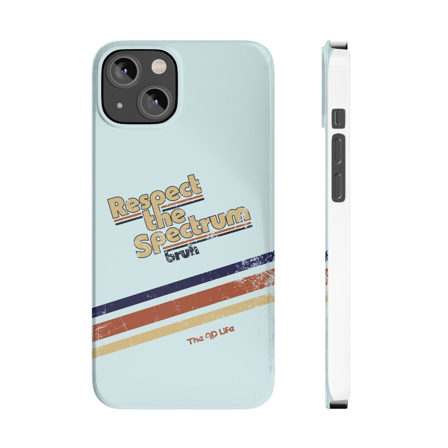 Respect The Spectrum - iPhone Case