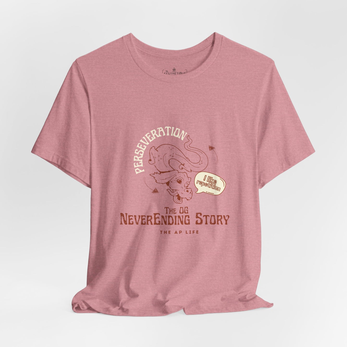 Perseveration The OG NeverEnding Story - Adult Unisex Jersey Short Sleeve Tee