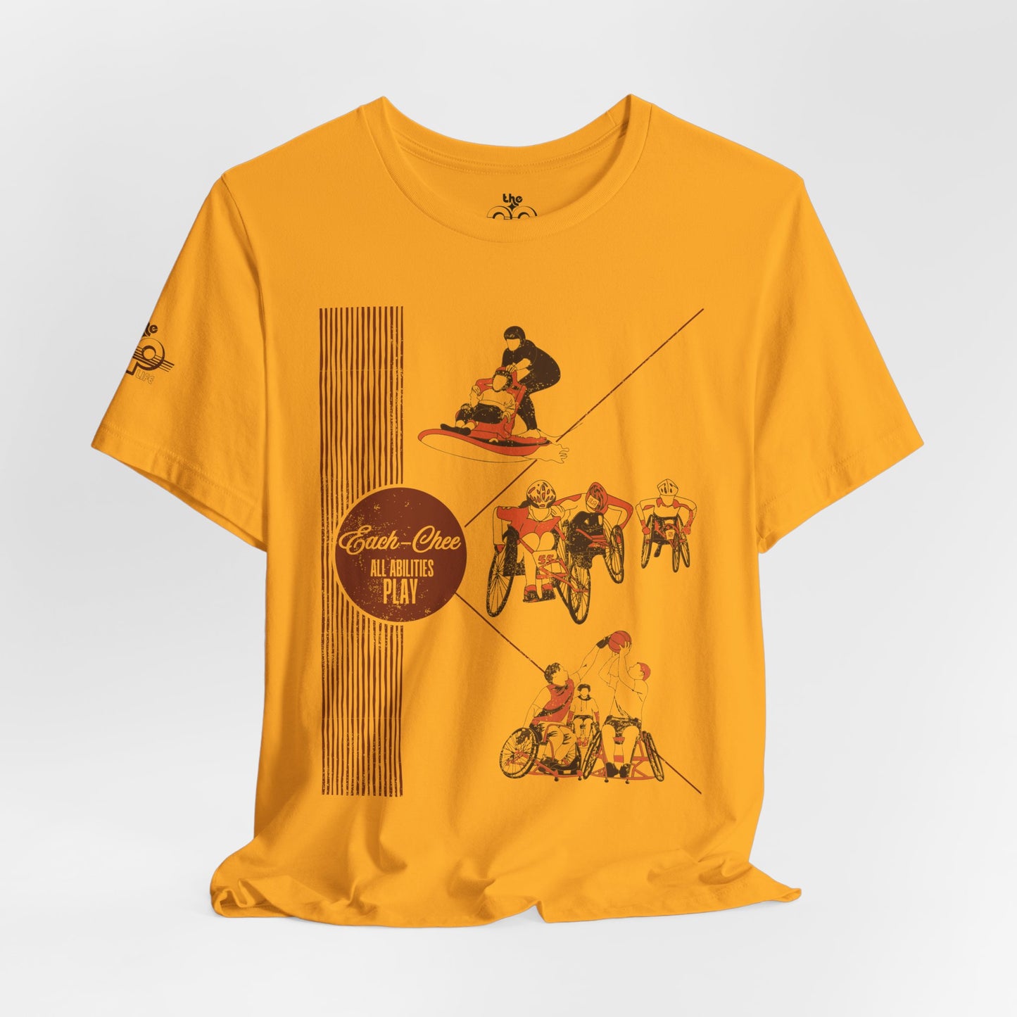 Each-Chee - All Abilities Play - Adult Unisex Jersey Short Sleeve Tee