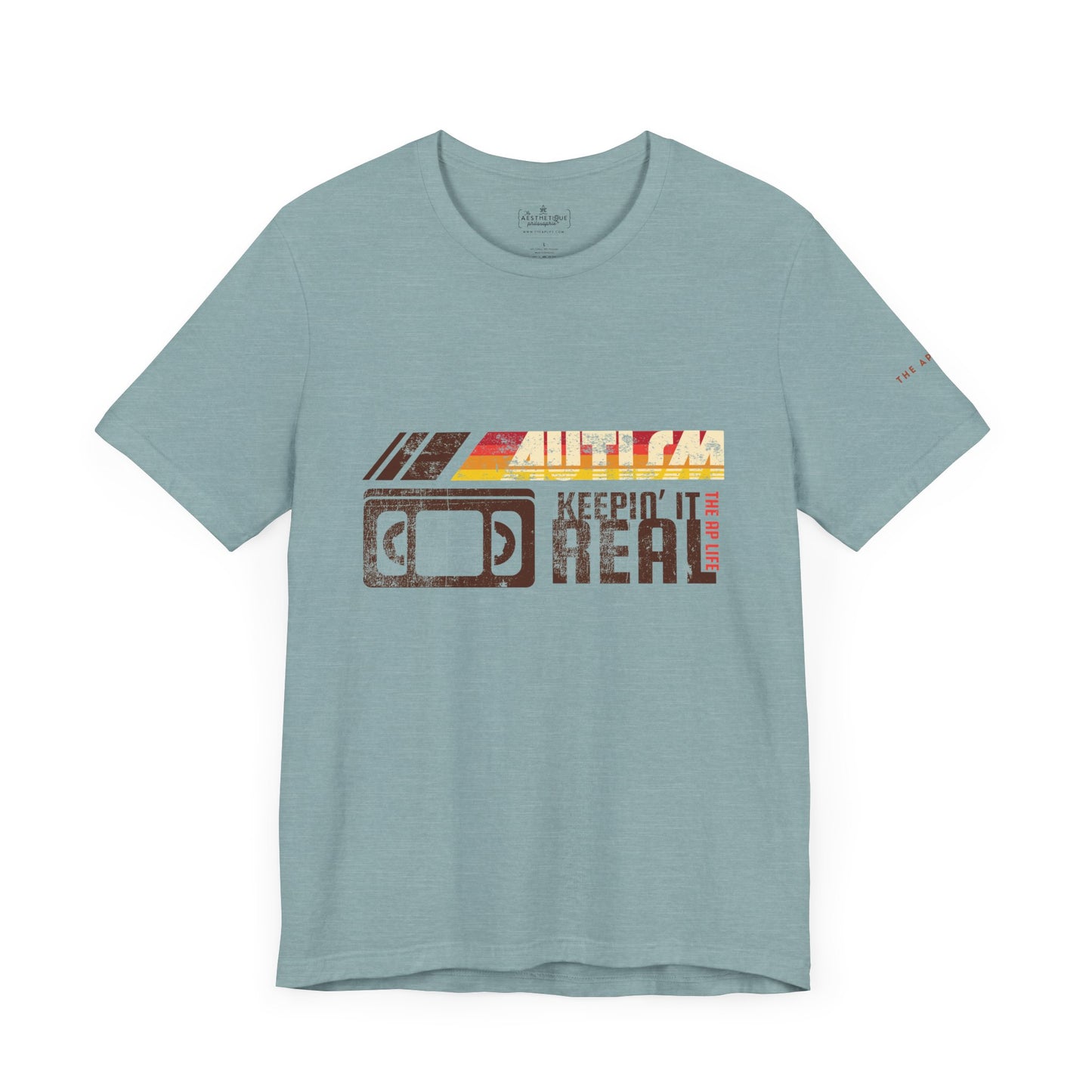 Autism Keepin' It Real - Adult Unisex Jersey Tee