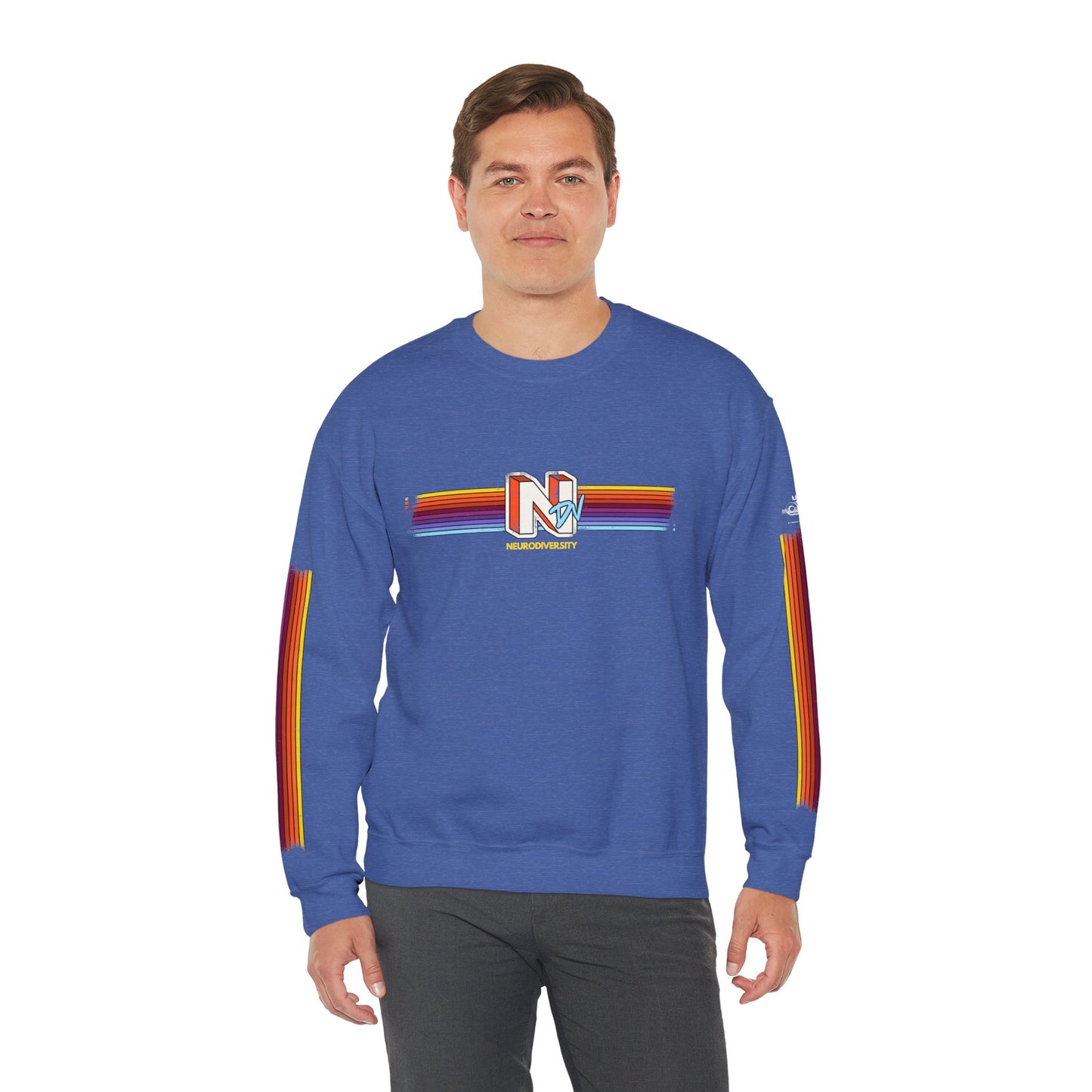 NDV - Neurodiversity - Adult Unisex Heavy Blend™ Crewneck Sweatshirt