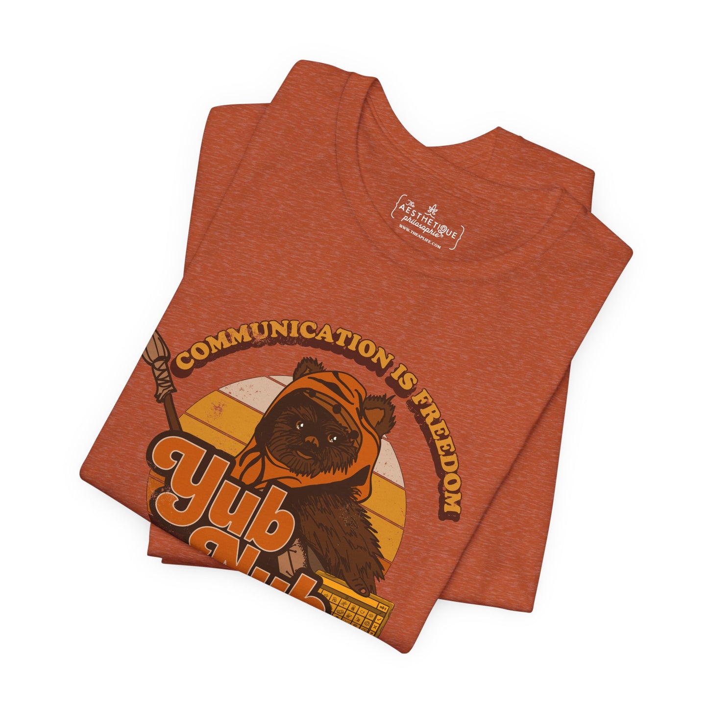 Communication is Freedom - Yub Nub - AAC - Unisex Jersey Short Sleeve Tee