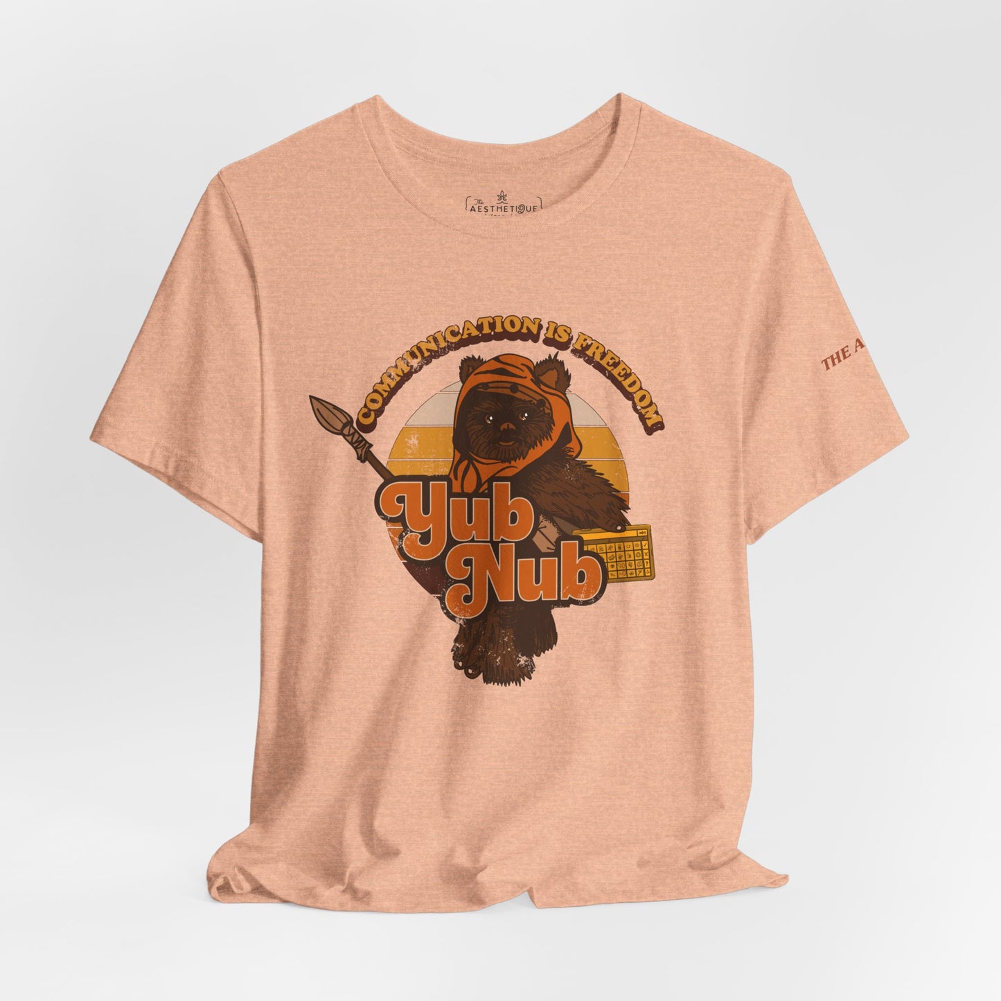 Communication is Freedom - Yub Nub - AAC - Unisex Jersey Short Sleeve Tee