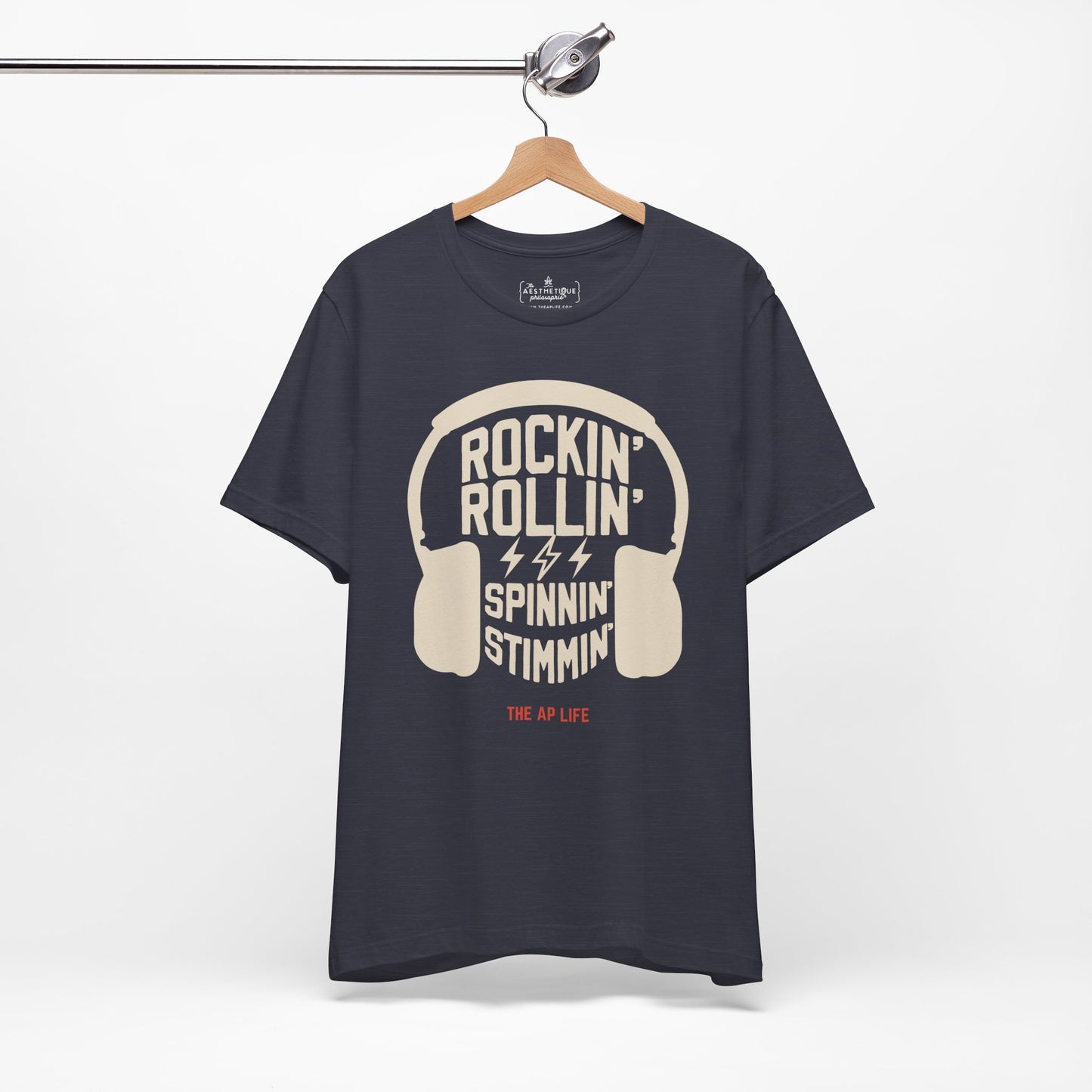 Rockin' Rollin' Spinnin' Stimmin'- Adult Unisex Jersey Tee