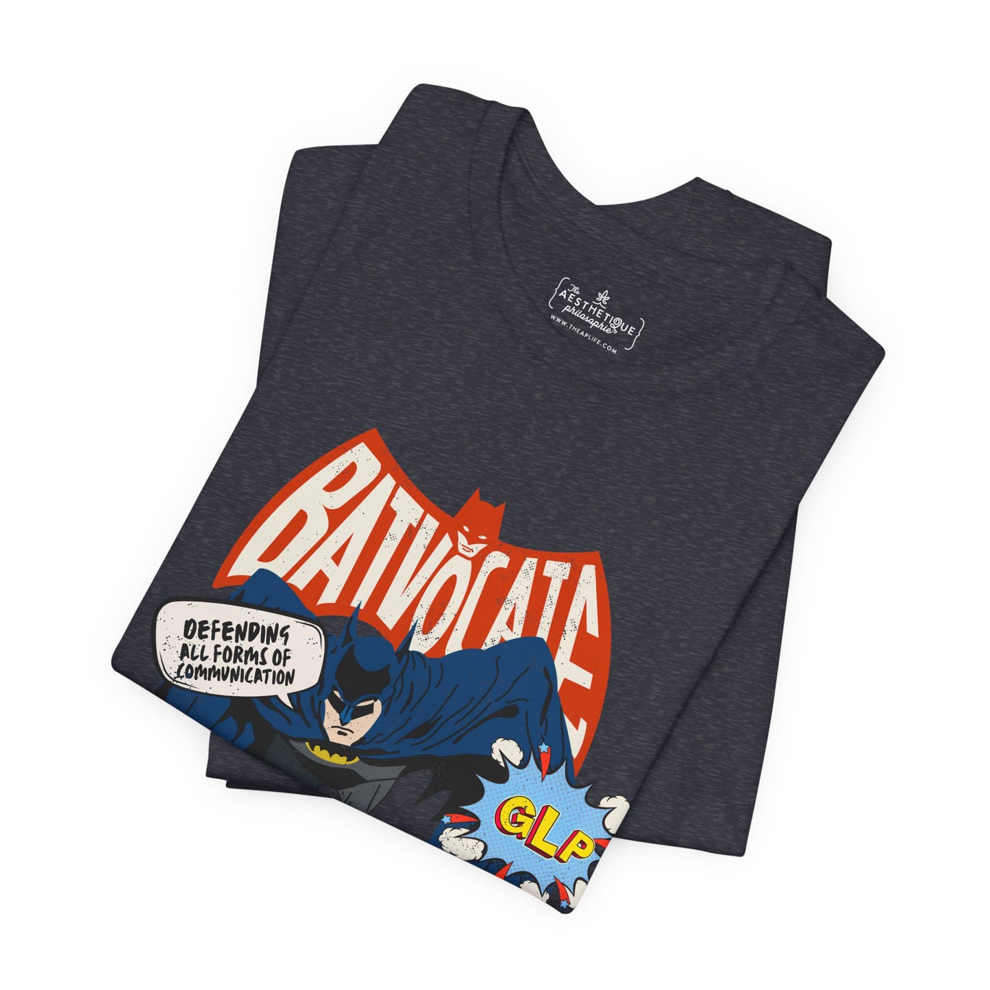 Batvocate - Defending All Forms of Communication - AAC - GLP - S2C - Adult Unisex Jersey Tee
