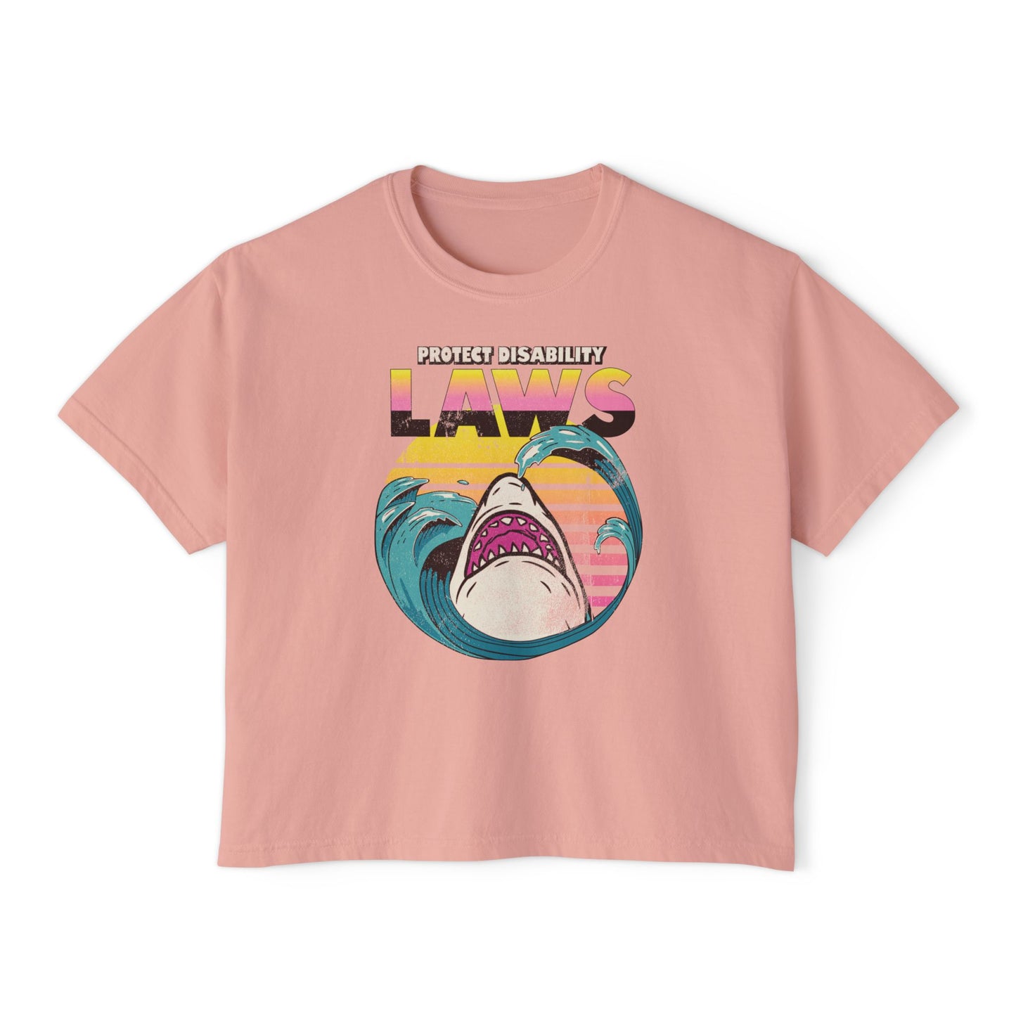 Protect Disability Laws - Women's Boxy Tee