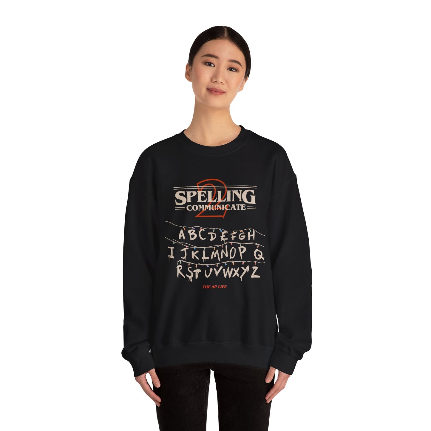 Spelling to Communicate - S2C - Adult Unisex Heavy Blend™ Crewneck Sweatshirt